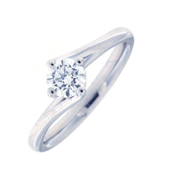 Anello Fanton Gioielli Donna SOLITARI in Oro bianco Diamante 0.80 Ct ANOR-163-52 - ANOR-163-52